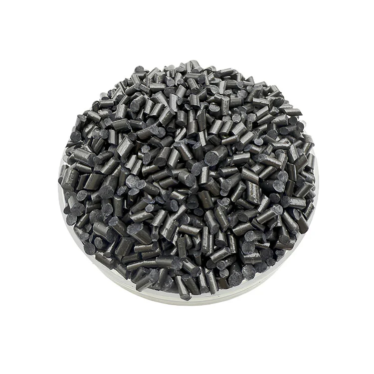 Czarny pellet PS z recyklingu