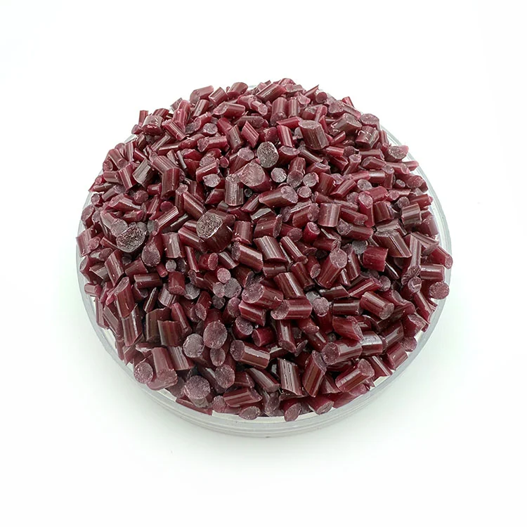 Recyklingowy czarny granulat z tworzywa sztucznego PS